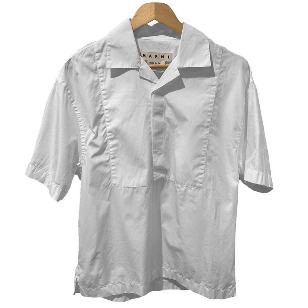 Marni Short Sleeve Polo w/ Velcro - S/M (46)